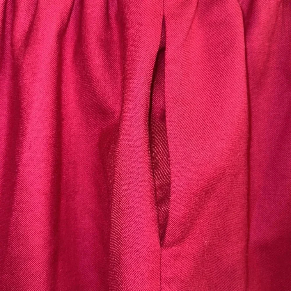 NWOT J. Crew Lined Fuchsia Skirt (4) - Picture 3 of 5